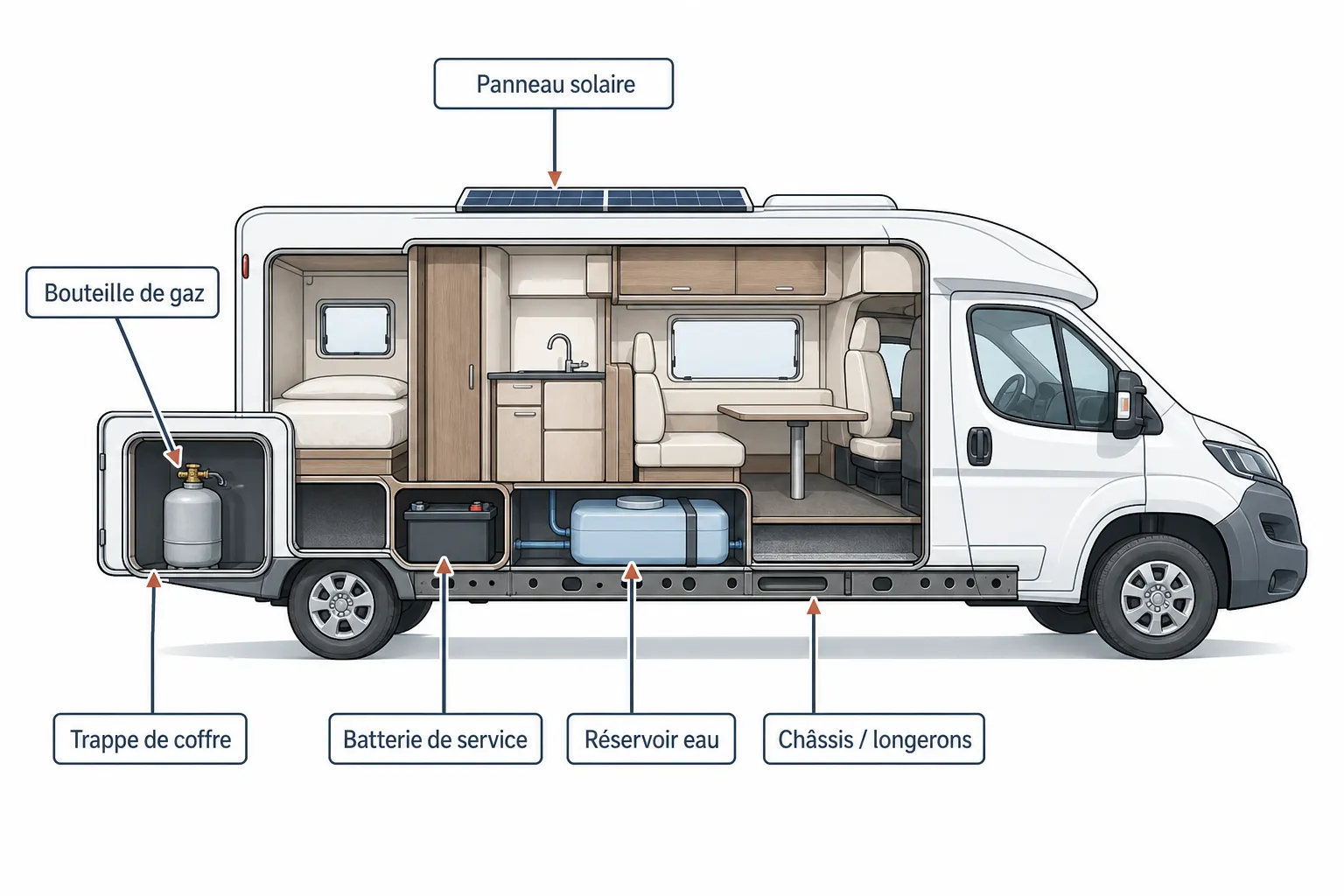 Épave dans un camping-car ou fourgon : que faire ?
