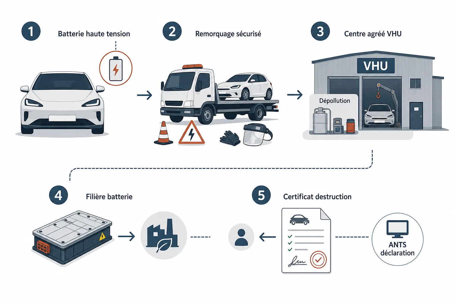 Que faire d'un véhicule électrique en fin de vie ?